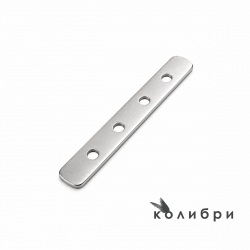 КОЛИБРИ/КЛАРУС соединитель прямой для трекового профиля, 2 шт (В)
